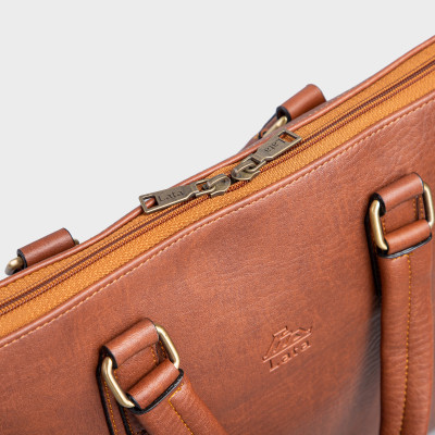 Cặp Công Sở Lata ( Thời trang nam basic đựng laptop 14,6 inch - Cặp da CA28 )