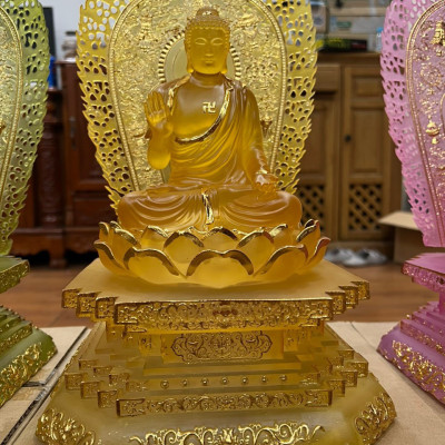 BỘ 7 VỊ DƯỢC SƯ ĐÁ LƯU LY JUNO SOFA ĐẦY ĐỦ CÁC MÀU TRƯNG BÀY HOẶC LÀM QUÀ TẶNG NGƯỜI THÂN