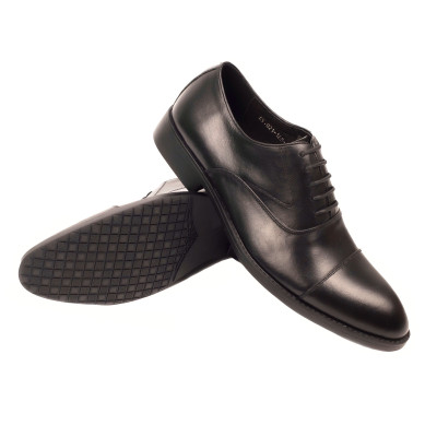 Giày da nam, giày oxford công sở Bụi Leather G105 - Da bò Nappa cao cấp