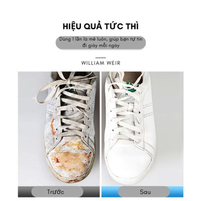 Chai xịt tạo bọt tuyết vệ sinh giày cao cấp, chai tẩy rửa giày không dùng nước 1 CHAI 200ml