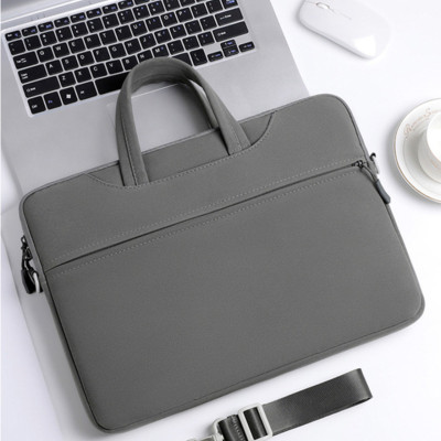 Túi xách da chống sốc laptop máy tính, túi công sở nam nữ đeo chéo cặp đựng laptop