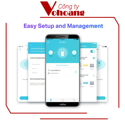 Bộ Mở Rộng Sóng Wifi TP-Link RE505X Chuẩn AX1500 - Hàng Chính Hãng