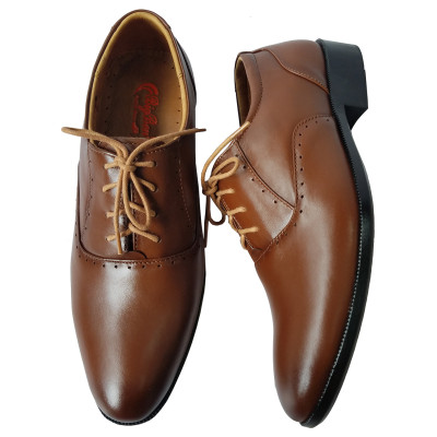 Giày Tây Nam Cột Dây BIGGBEN Da Bò Thật Cao Cấp GT247