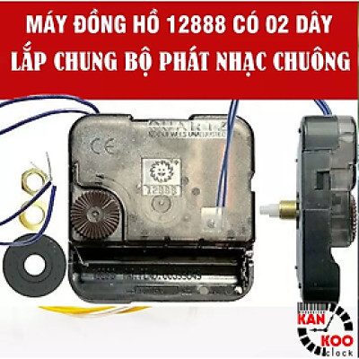 Bộ máy phát nhạc chuông điểm giờ cho đồng hồ treo tường có 2 chế độ phát: 15p điểm 1 lần và 60p 1 lần- 3 kiểu nhạc- có chế độ nghỉ đêm LOẠI 1 BẢO HÀNH chính hãƞg 24 THÁNG