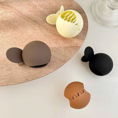 Kẹp tóc càng cua tròn thời trang trẻ phong cách Hàn Quốc