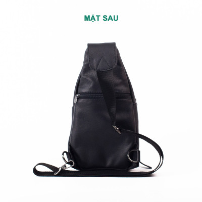 Túi đeo chéo da bò thật Venus Bụi Leather DC108 - Da bò Nappa cao cấp - Bảo hành 12 tháng