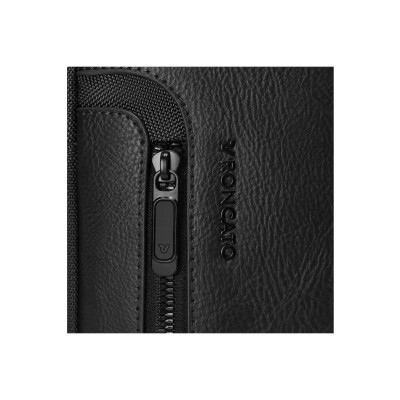 Túi đeo vai RONCATO PANAMA 4.0 chất liệu Nylon cao cấp x Da PVC, Thương hiệu Ý (40089001 x 40089023)