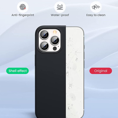 Ugreen UG80677LP546TK Màu Đen Silicone Ốp Lưng Iphone 13 Pro Max 6.7inch - HÀNG CHÍNH HÃNG