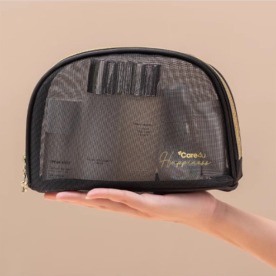 Túi đựng mỹ phẩm tiện lợi mang đi du lịch Care4u 22x6x13 cm