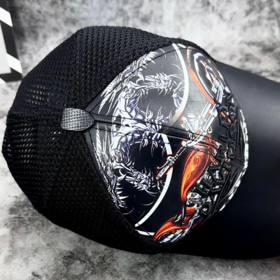 Nón kết, mũ lưỡi trai Harley Davision phối vải da form chuẩn thời trang đường phố siêu đẹp