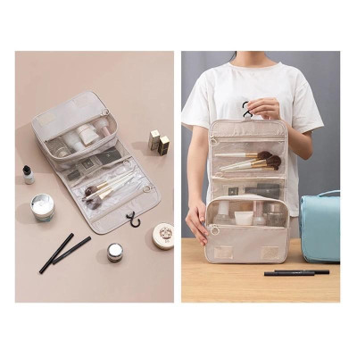 Túi xách tay đi du lịch đựng chống thấm đa năng đựng mỹ phẩm nhỏ gọn cao cấp có móc treo tiện lợi