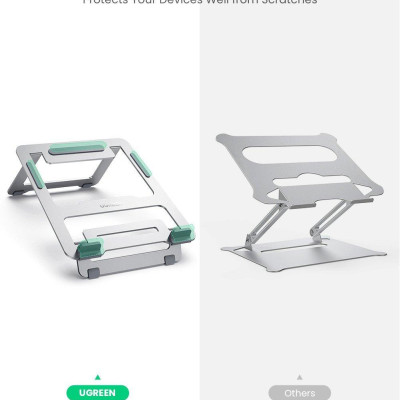 Ugreen UG80702LP309TK Màu Bạc Giá đỡ máy tính xách tay - HÀNG CHÍNH HÃNG