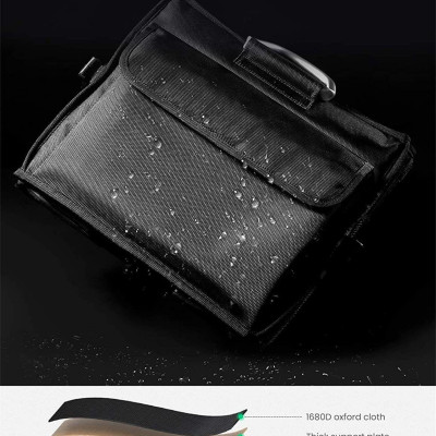 Ugreen UG80710LP256TK 52x35x30 cm thùng đựng đa năng size lớn bằng nhôm đen - HÀNG CHÍNH HÃNG