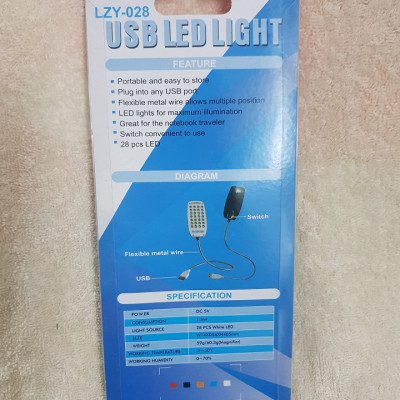 Đèn Led 28 Bóng dùng cổng USB - LZY-028 - Đèn soi bàn phím USB Led Light - Hàng chính hãng