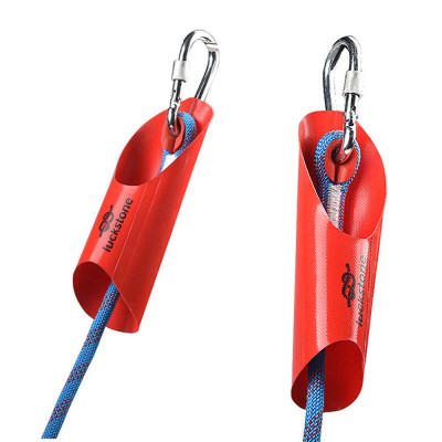 4 PCS bọc dây leo núi ngoài trời Chống mài mòn bảo vệ dây thừng chắc chắn