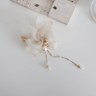 Kẹp càng cua ghim cặp tóc cặp tóc Hàn Quốc nơ nàng thơ