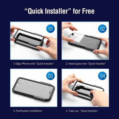 Ugreen UG50946LP171TK cho iPhone 6 + 6S + 7 + 8 Miếng dàn cường lực độ cứng chuẩn 9H - HÀNG CHÍNH HÃNG