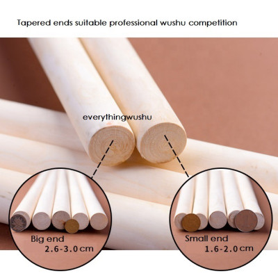 Gậy Arnis Võ Thuật - Gậy luyện võ - Gỗ Bạch Lạp - Độ dài 66cm - 80cm / (2.2cm -3.0cm)