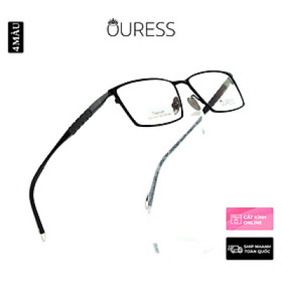 Gọng kính titanium thời trang nam siêu nhẹ siêu bền OURESS sw10003