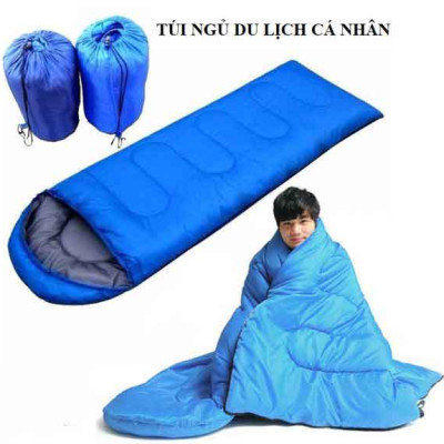 Túi Ngủ Văn Phòng Du Lịch, Phượt Cá Nhân- 3 Lớp Cao Cấp - Gói Gọn Tiện Ích- Hàng Chính Hãng MINIIN