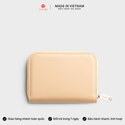 Ví Yuumy ( Thời trang nữ dáng cầm tay nhỏ gọn - Ví da Smooth YV120 )
