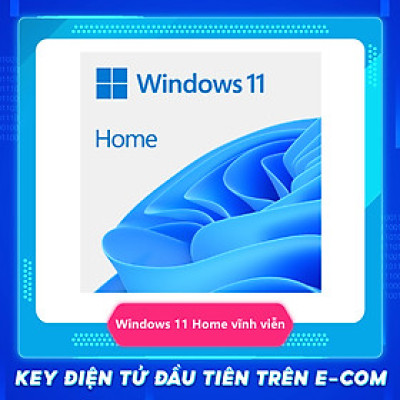 KEY ĐIỆN TỬ Phần mềm Microsoft Windows Home 11 64bit (KW9-00664) | Dùng vĩnh viễn | Dành cho 1 thiết bị
