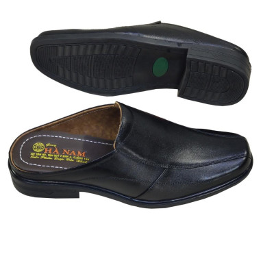 Dép Bít Mũi Nam Da Bò Thật TiTi ĐÔ Cao Cấp GSB20139