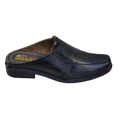 Dép Bít Mũi Nam Da Bò Thật TiTi ĐÔ Cao Cấp GSB20139