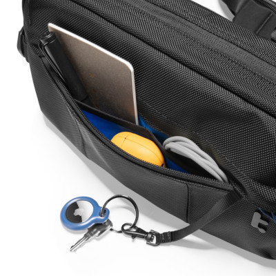 TÚI ĐEO CHÉO TOMTOC (USA) WANDER-T26 STEAM DECK – ROG ALLY DAILY SLING BLACK – T26S1D1 - Hàng Chính Hãng