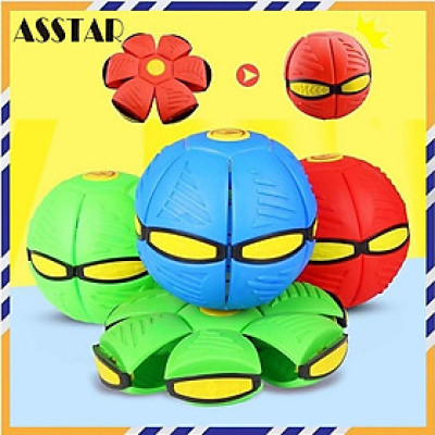 Đồ Chơi Trẻ Em, Bóng Ma Thuật Có Đèn Led, Đĩa Bay UFO, Đồ Chơi Đá Bóng Vui Nhộn Cho Bé