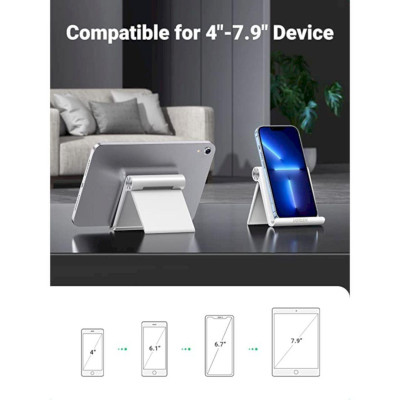 Ugreen UG80908LP106TK Nhựa ABS Màu Trắng Giá đỡ điện thoại, máy tính bảng năng động - HÀNG CHÍNH HÃNG
