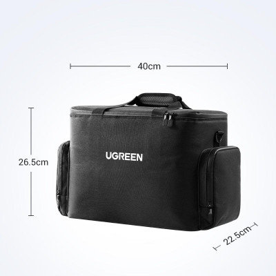 Ugreen UG15237LP667TK Màu đen chỉ có Túi đựng riêng cho trạm phát điện di động PowerRoam GS1200 1200W cao cấp không bao gồm trạm sạc - HÀNG CHÍNH HÃNG
