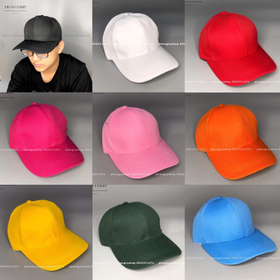  NÓN KẾT SIÊU RẺ TRƠN - MŨ LƯỠI TRAI NAM NỮ