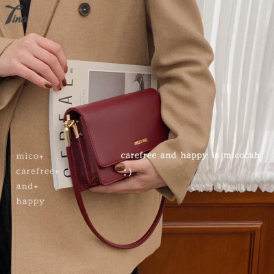 Túi đeo vai nữ Micocah 2021 thiết kế đơn giản, có dây dài đeo chéo (NSE495) (M415)