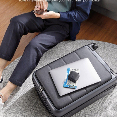 Ugreen UG70773CD224TK 65W 3C + 1A PD3.0 GaN sạc siêu nhanh 4 cổng 3x type C và 1x A màu đen - HÀNG CHÍNH HÃNG