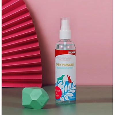 Nước hoa cho chó mèo Bioline 118ml - mùi hương dịu nhẹ