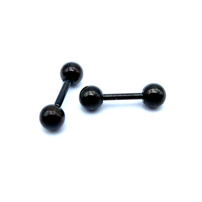 Bông tai khuyên tai quả tạ basic unisex cá tính