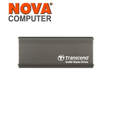 Ổ cứng gắn ngoài 1TB SSD ESD265C USB 10Gbps Type C Transcend - Hàng chính hãng