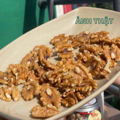 Nhân Óc Chó Vàng Oaky 350g (Size Lớn) – Hạt Nhập Khẩu Mỹ, Giàu Omega-3, Tốt Cho Tim Mạch