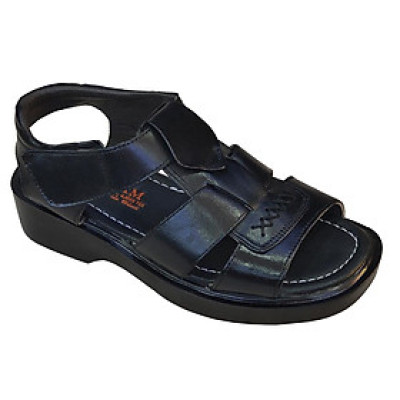 Giày Sandal Nam Da Bò Thật TiTi ĐÔ Cao Cấp DNA2137d