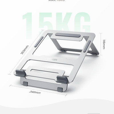 Ugreen UG80702LP309TK Màu Bạc Giá đỡ máy tính xách tay - HÀNG CHÍNH HÃNG