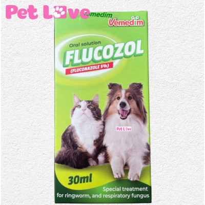 Dung dịch uống Vemedim Flucozol diệt nấm trên chó mèo
