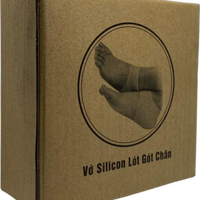 Combo 3 đôi Silicon bảo vệ gót chân - màu trắng