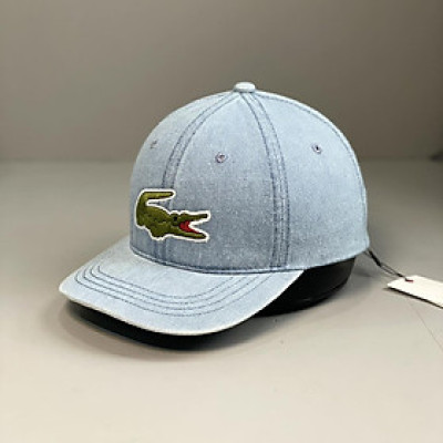 Nón kết, mũ lưỡi trai Lacos phối vải jeans form chuẩn thời trang cao cấp