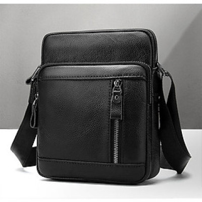 Túi đeo chéo nam nhỏ gọn BHM7556 Da bò thât