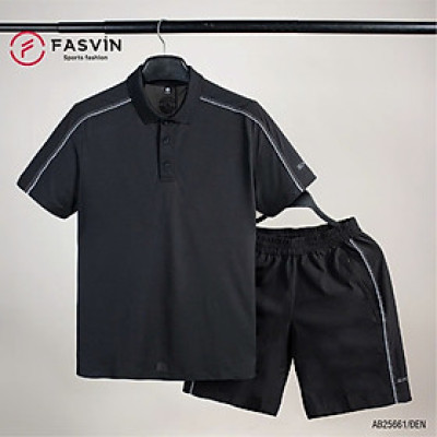 Bộ Quần Áo Thể Thao Nam Polo FASVIN AB25661 Mềm mại co giãn thoáng mát