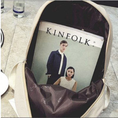 Ba Lô Canvas Sinh Viên Phong Cách Hàn Quốc 208069m