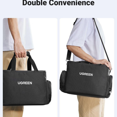 Ugreen UG15237LP667TK Màu đen chỉ có Túi đựng riêng cho trạm phát điện di động PowerRoam GS1200 1200W cao cấp không bao gồm trạm sạc - HÀNG CHÍNH HÃNG