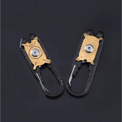 Dụng cụ du lịch đa năng 20 trong 1 móc khóa thép không gỉ - PaKaSa