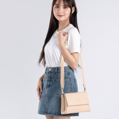 Túi Yuumy ( Thời trang nữ đi chơi size 20 - Túi đeo chéo da Seasand YN195 )